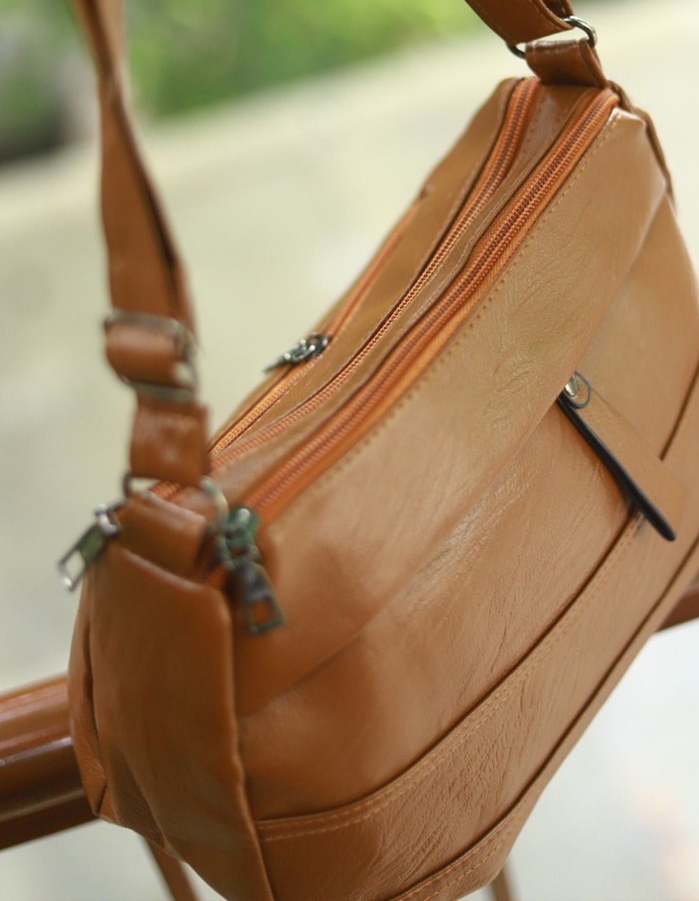 Genuine Leather Crossbody Stylish Large Capacity Shoulder Bag for Women image 13