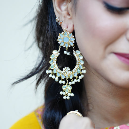 KUNDAN STYLE JHUMKA image 1