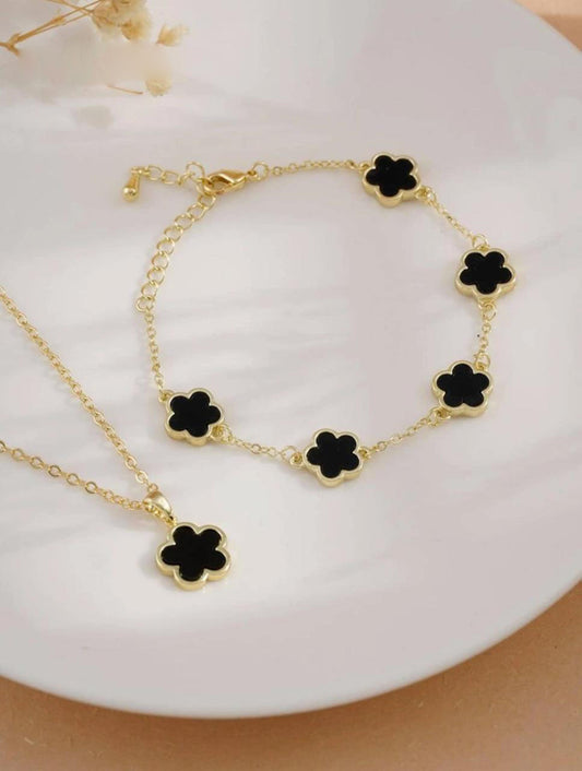 FASHIONABLE 02 PIECES SET (BRACELET & NEKLACE) image 1