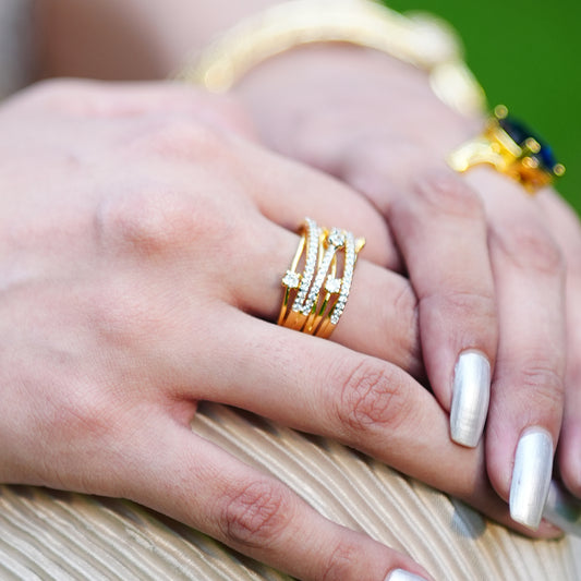 GOLD PLATED RING image 1