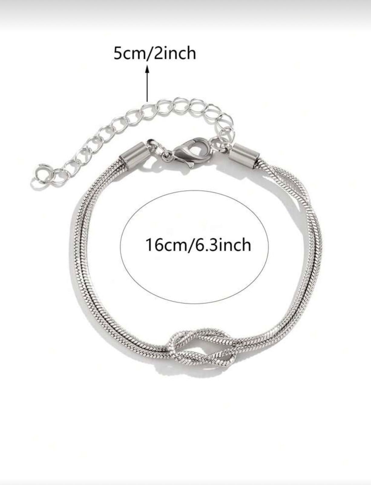 Infinity Snake Bone Bracelet