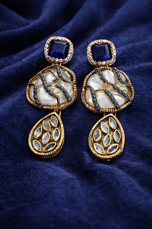 Ottoman Elegance Drop Earrings – Turkish Style