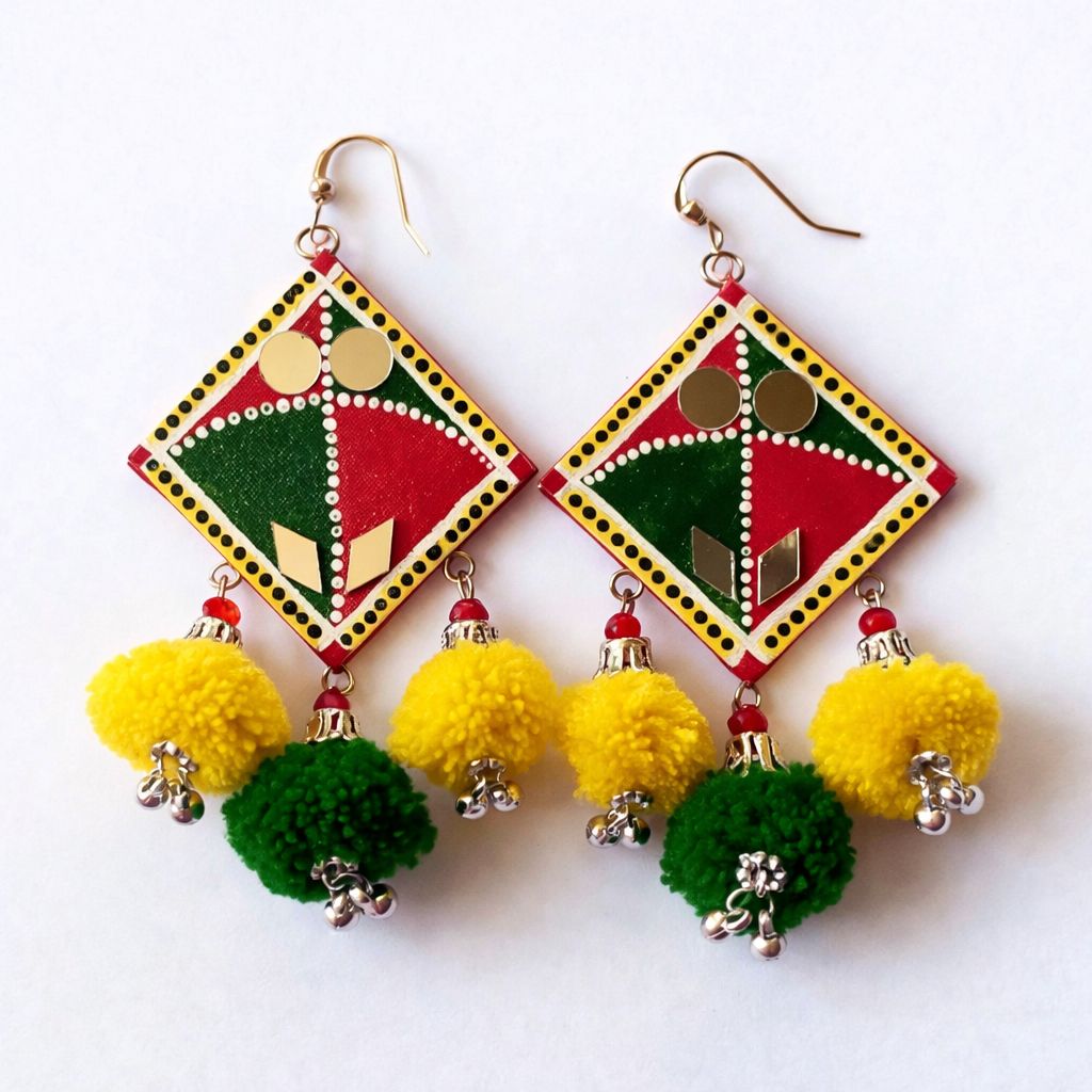 Basant Heritage Kite Earrings