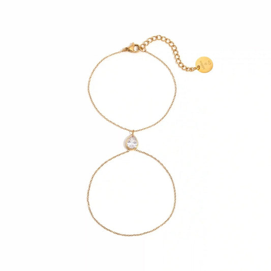 Celeste Crystal Hand Chain