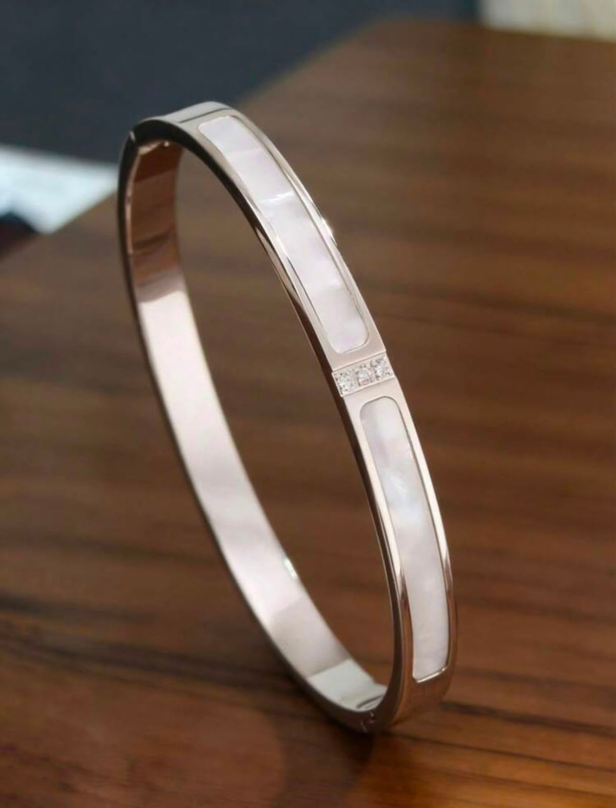 Silver Luxe Crystal Cuff