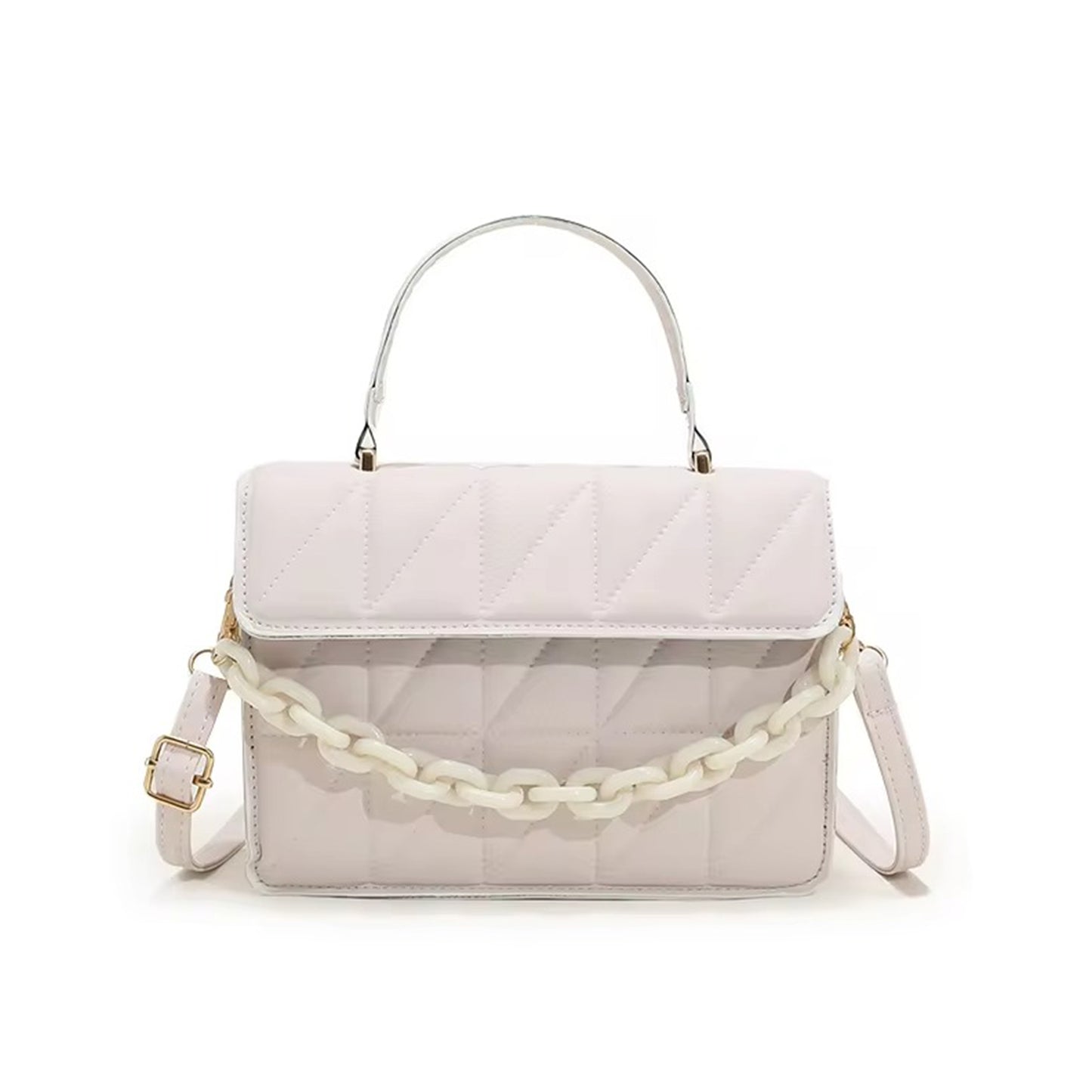 SMART SHOULDER BAG - White image