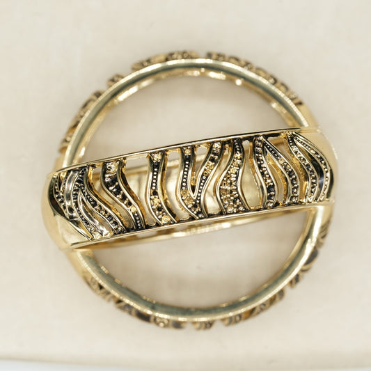 High-quality copper alloy with a gold-plated finish, ensuring durability and shine. (Openable) image 1