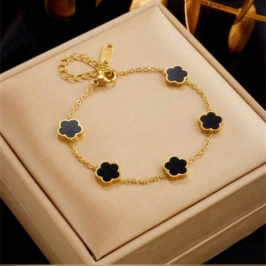 STAINLESS STEEL BEADED BRACELET image 1