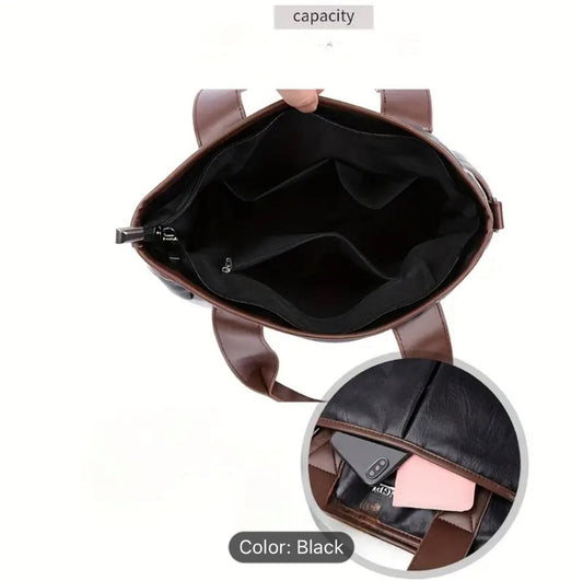 Chic Large Capacity Tote Bag image 1