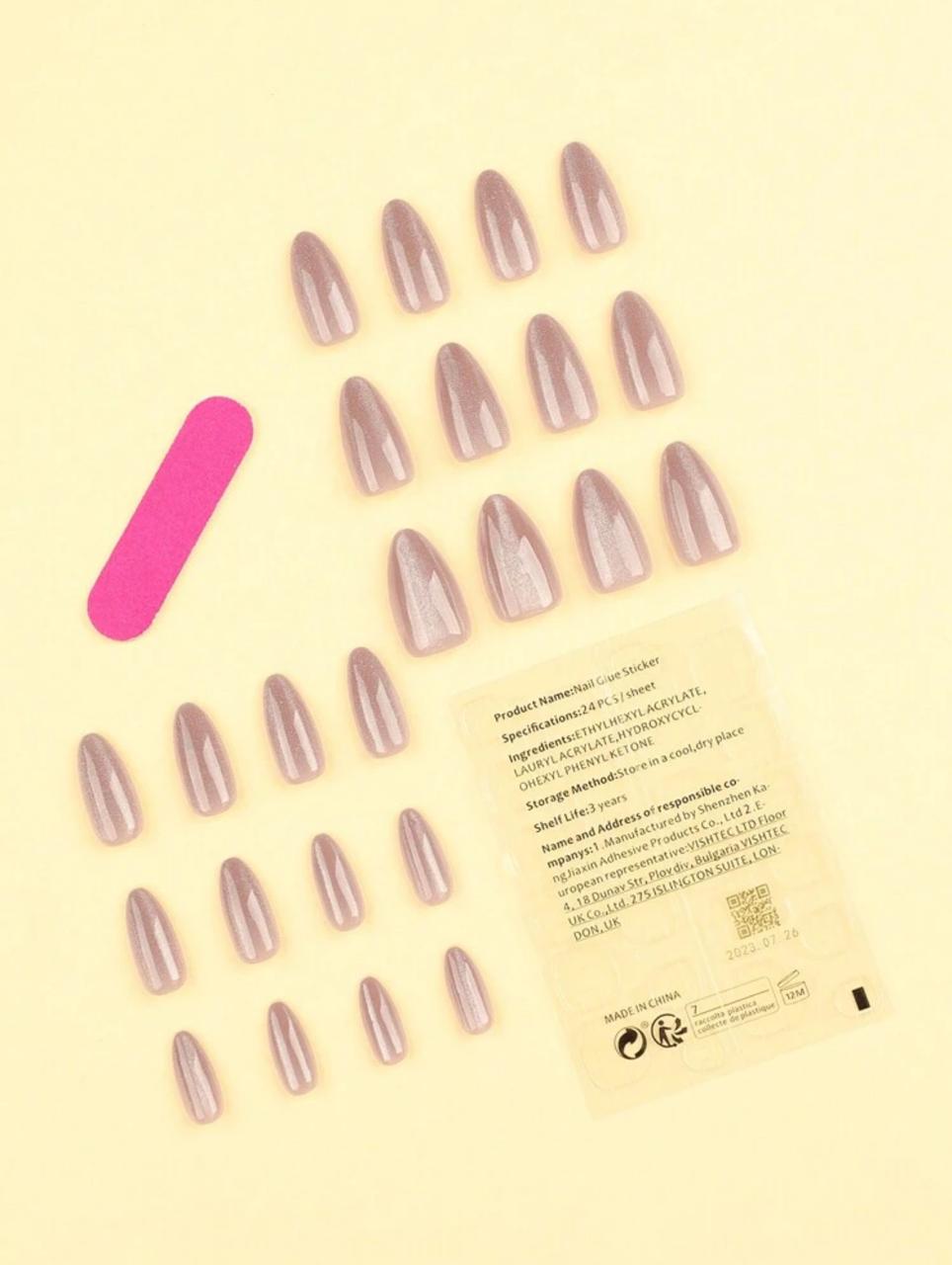 Cat Eye Press On Fake Nails image 4