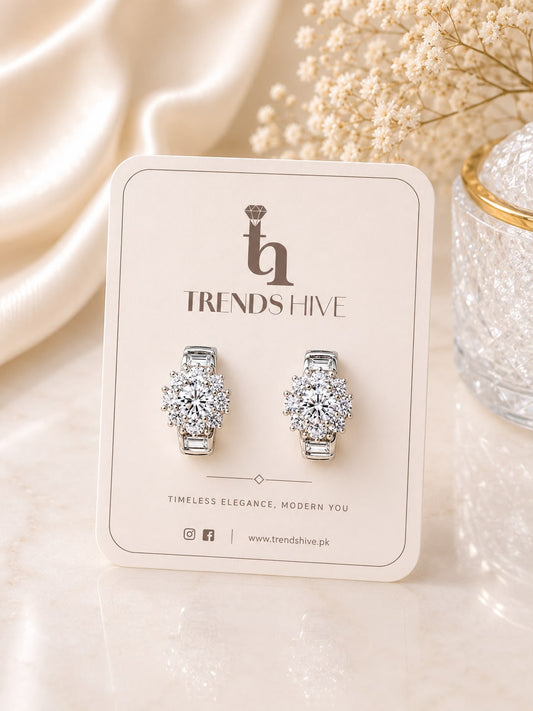 Bloom Studs Zircon