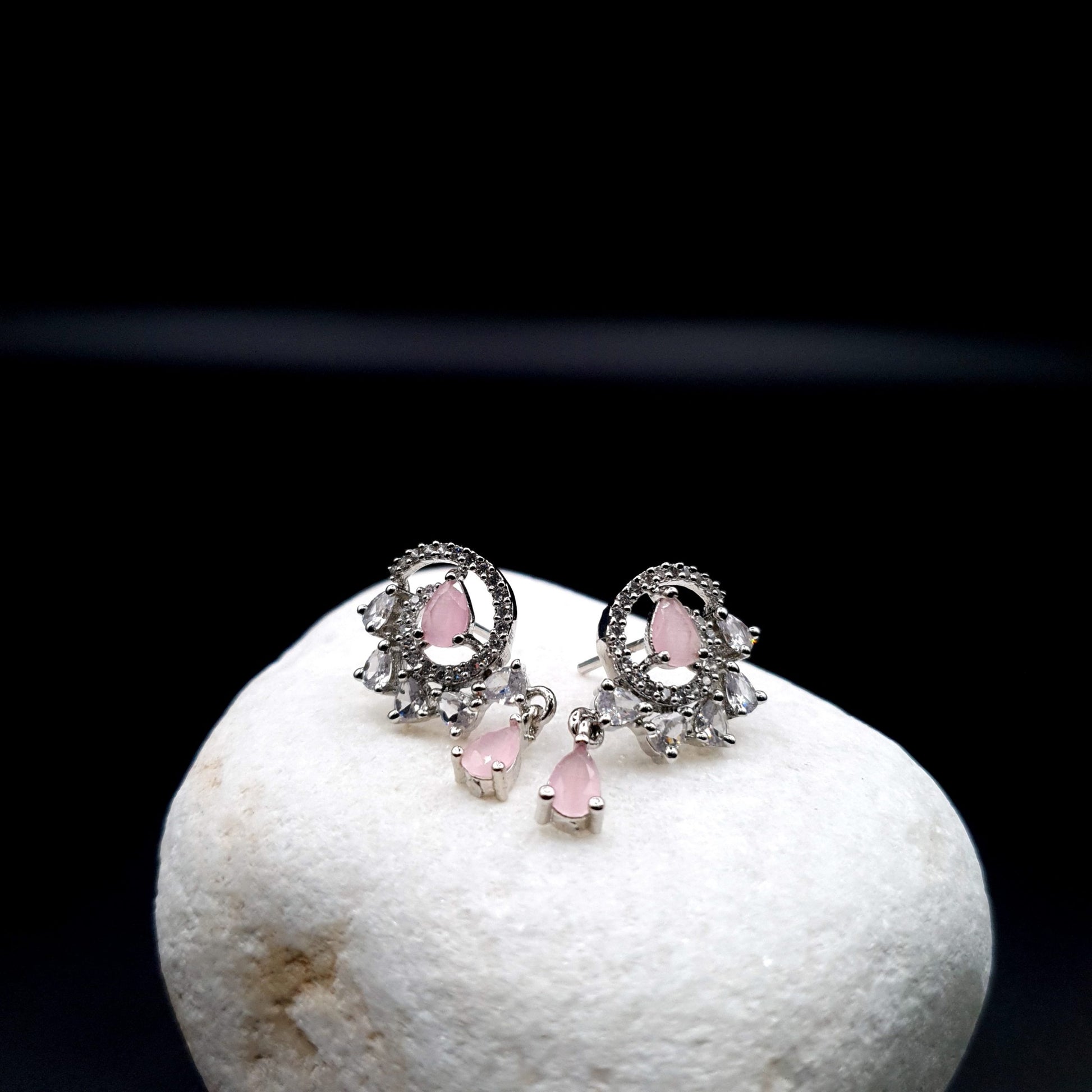 5 STONES SILVER T-PINK image 3
