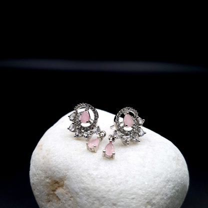 5 STONES SILVER T-PINK image 3