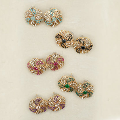 Likely gold-plated metal with a detailed filigree design image 9