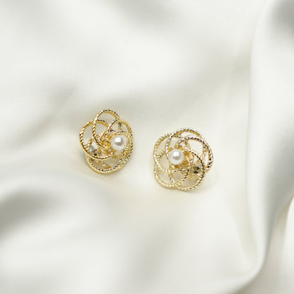 FLOWER SHAPE-GOLDEN image 3