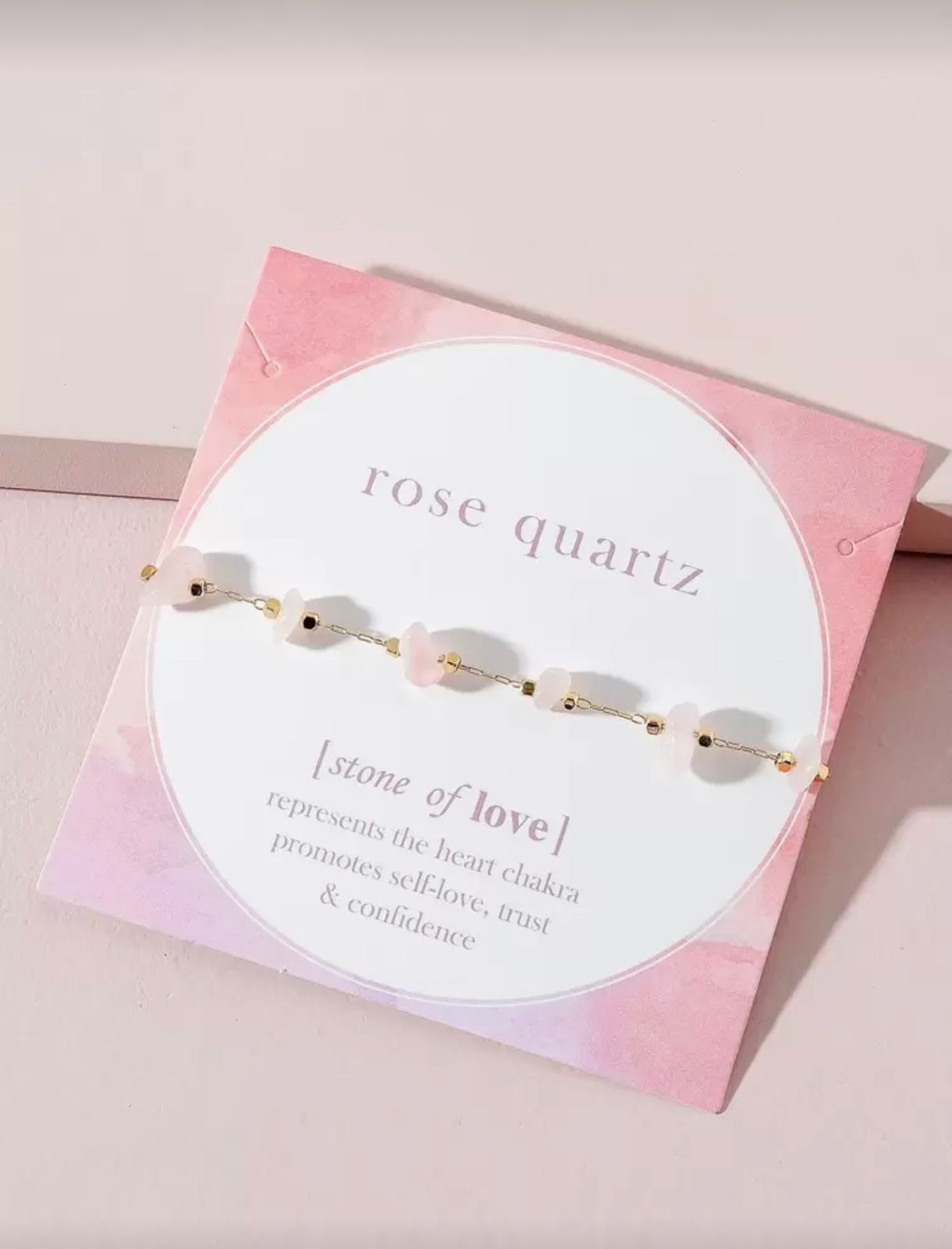 Random Stone Decor Bracelet image 3