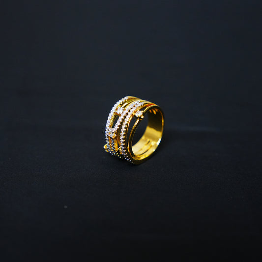 GOLD PLATED RING image 0