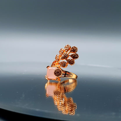 Stylish  Pink Stone (Adjustable) image 2