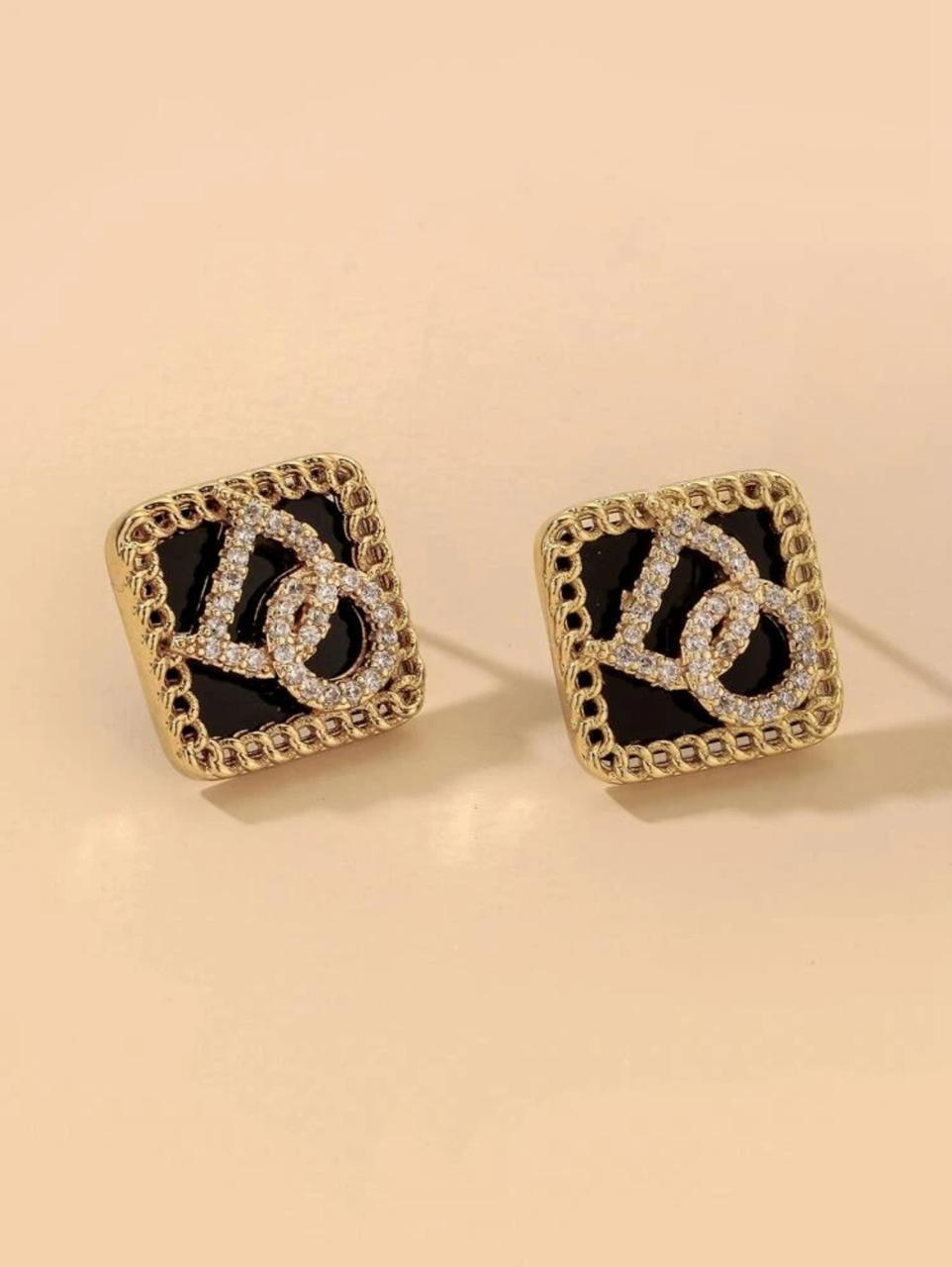 Rhinestone Letter Decor Stud image 1
