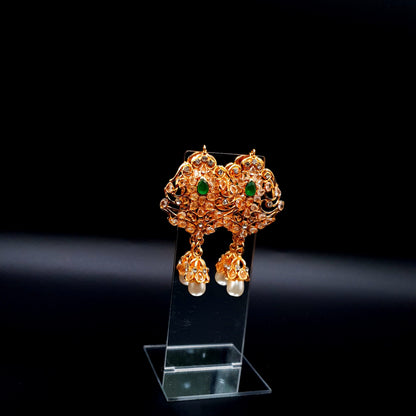 PEARLED GOLDEN-SILVER STONES image 4