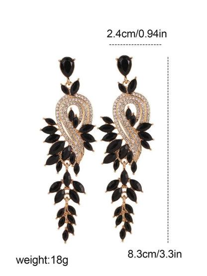 GLAMOROUS ZINC ALLOY RHINESTONE image 3