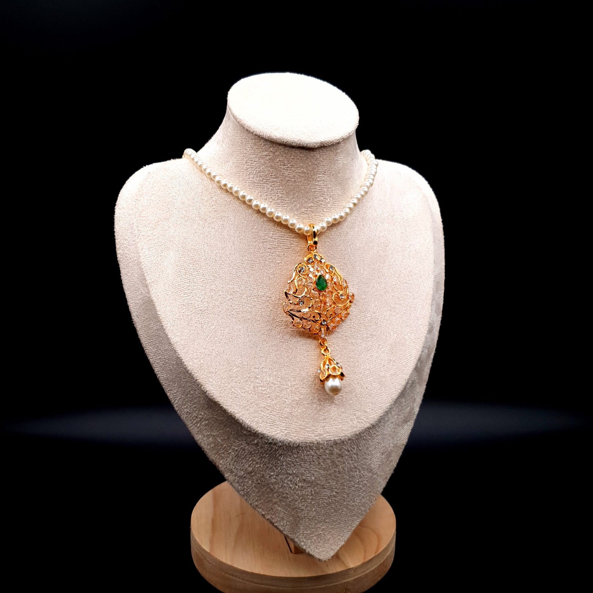 PEARLED GOLDEN-SILVER STONES image 1