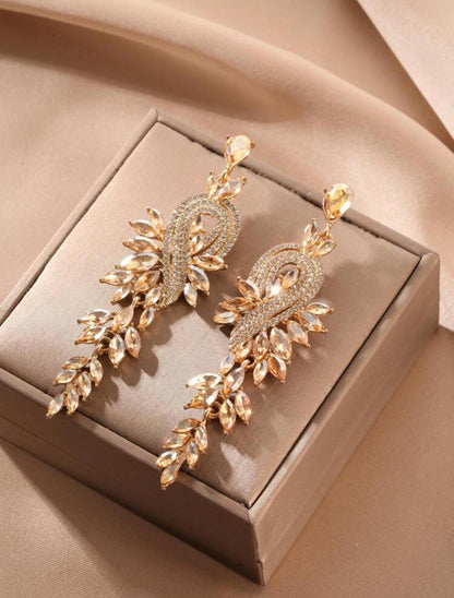 GLAMOROUS ZINC ALLOY RHINESTONE image 5