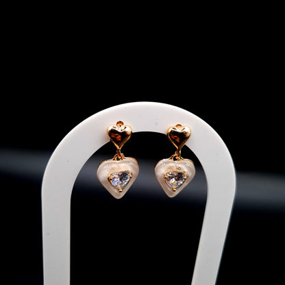 HEART SHAPE -SILVER & GOLDEN image 1