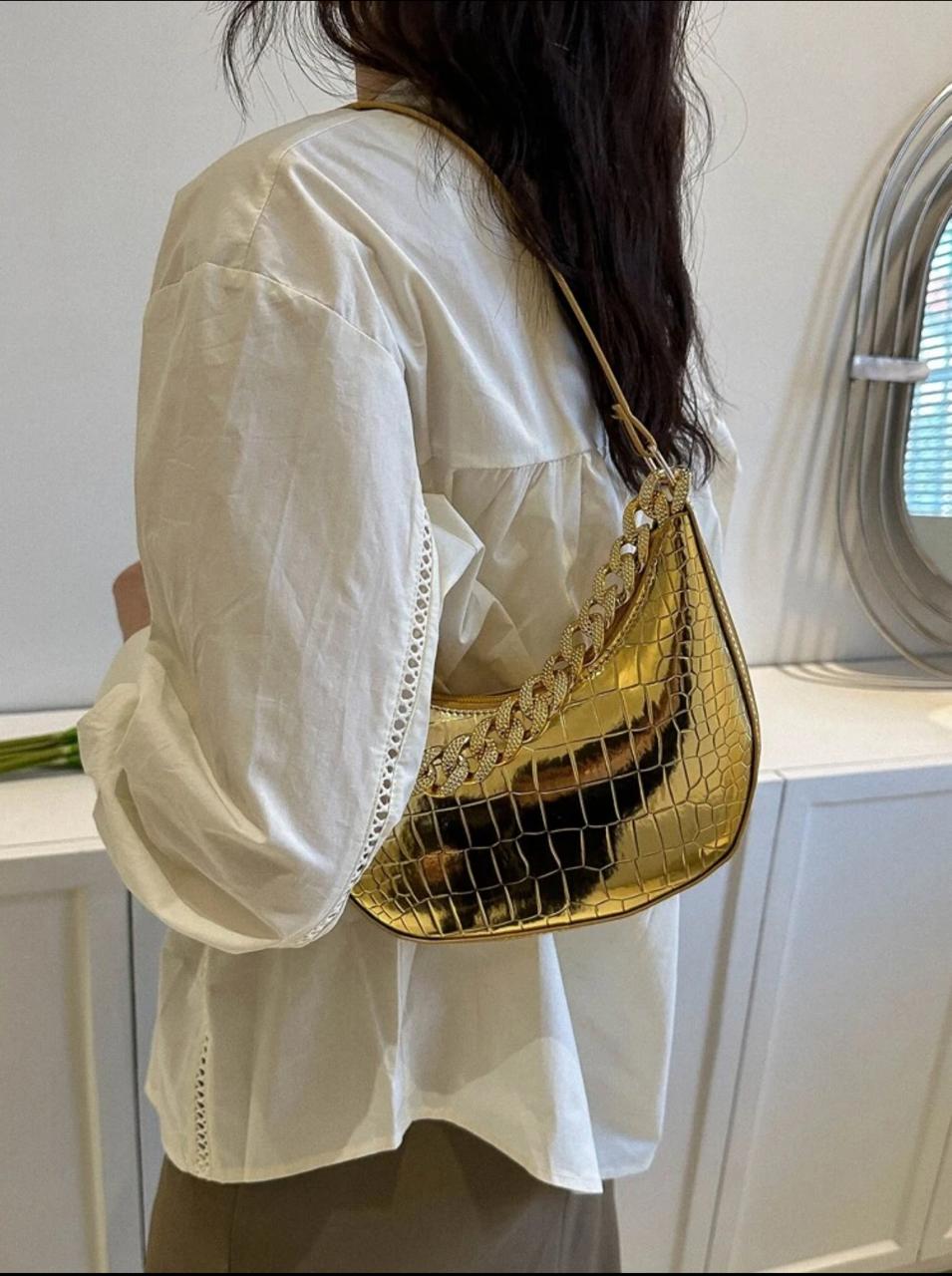 Elegant smart embossed bag image 4