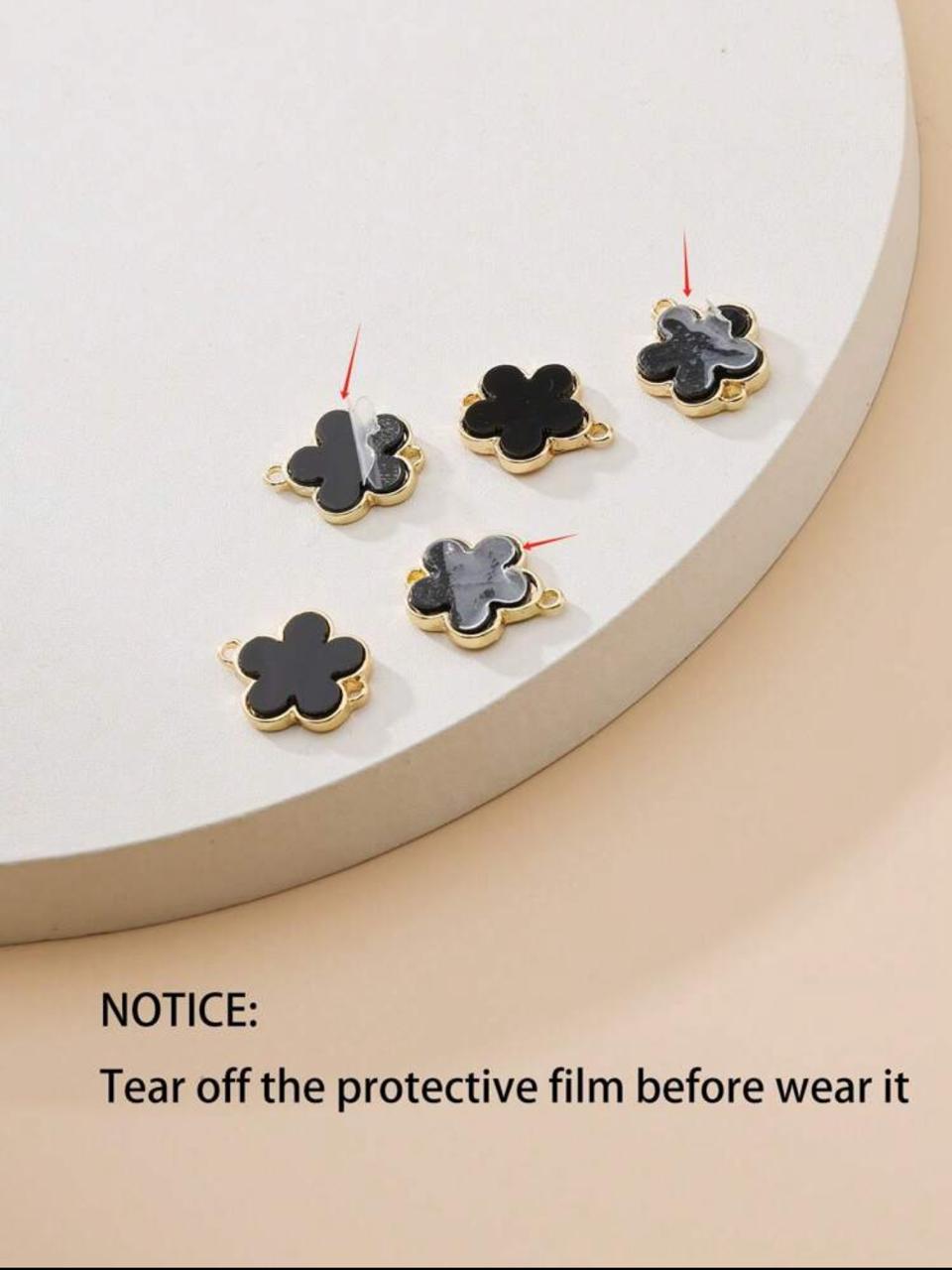 BLACK & WHITE CLOVER DESIGN image 5