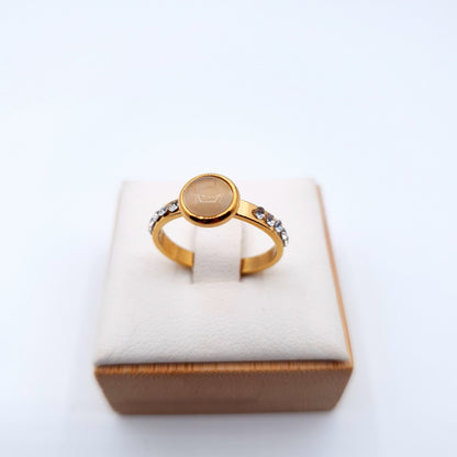 A sleek and elegant ring designed to complement the beauty of a sophisticated person image 5