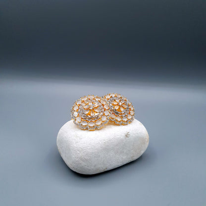 WHEEL STYLE PARTY WEAR-(MULTI COLOUR &amp; GOLDEN SILVER) image 5