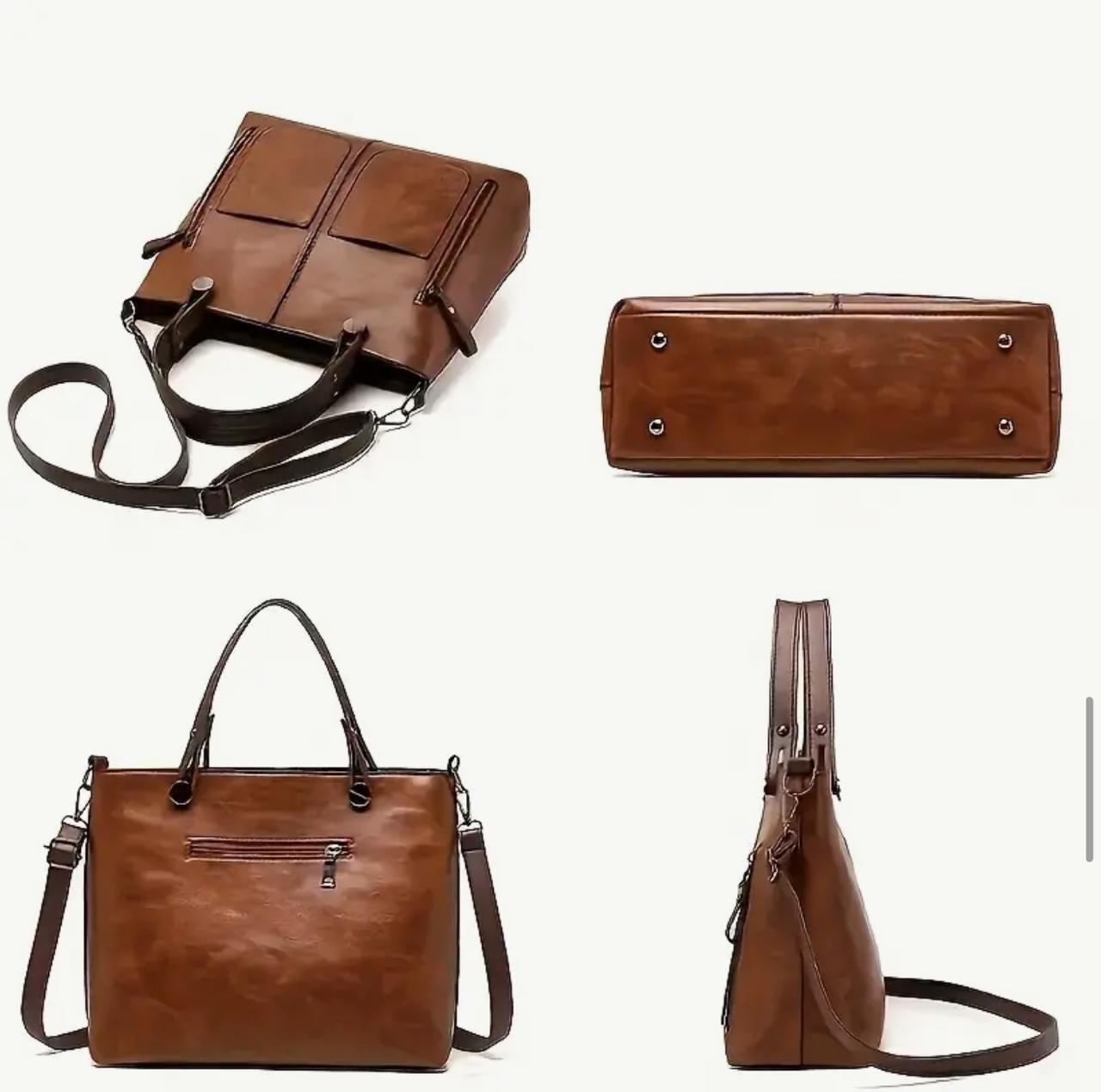 Luxury Shoulder Bag with Detachable Adjustable Strap image 3
