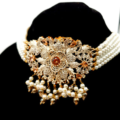 PARTY WEAR NEKLACE SET image 3