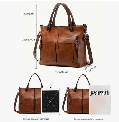 Luxury Shoulder Bag with Detachable Adjustable Strap image 6