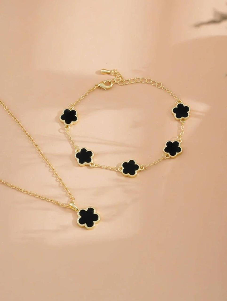 FASHIONABLE 02 PIECES SET (BRACELET & NEKLACE) image 2