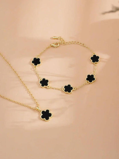 FASHIONABLE 02 PIECES SET (BRACELET & NEKLACE) image 2