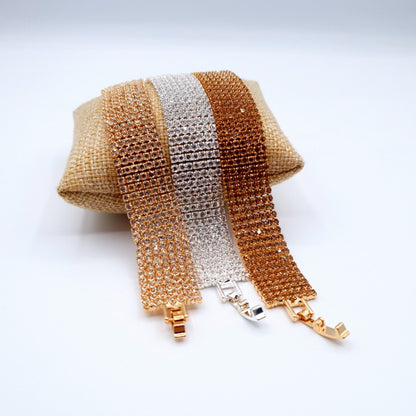 A dazzling bracelet with shimmering stones, designed to captivate and elevate any look image 10