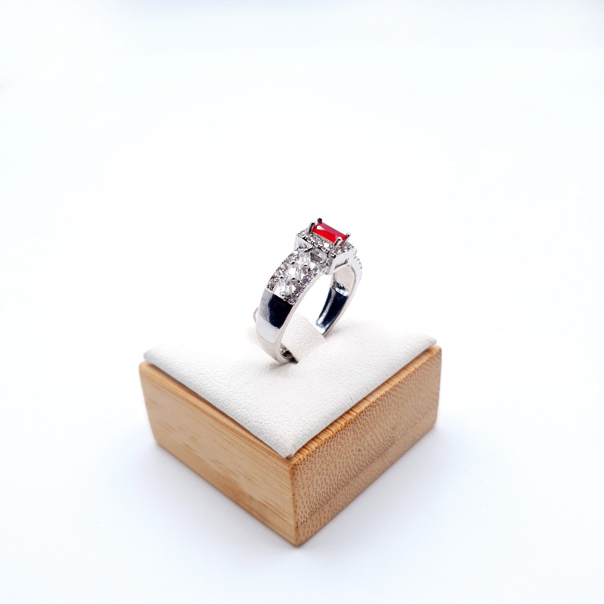 A breathtaking adjustable ring that embraces your finger beautifully, adding a stunning, personalized touch to your style. "Adjustable" image 4
