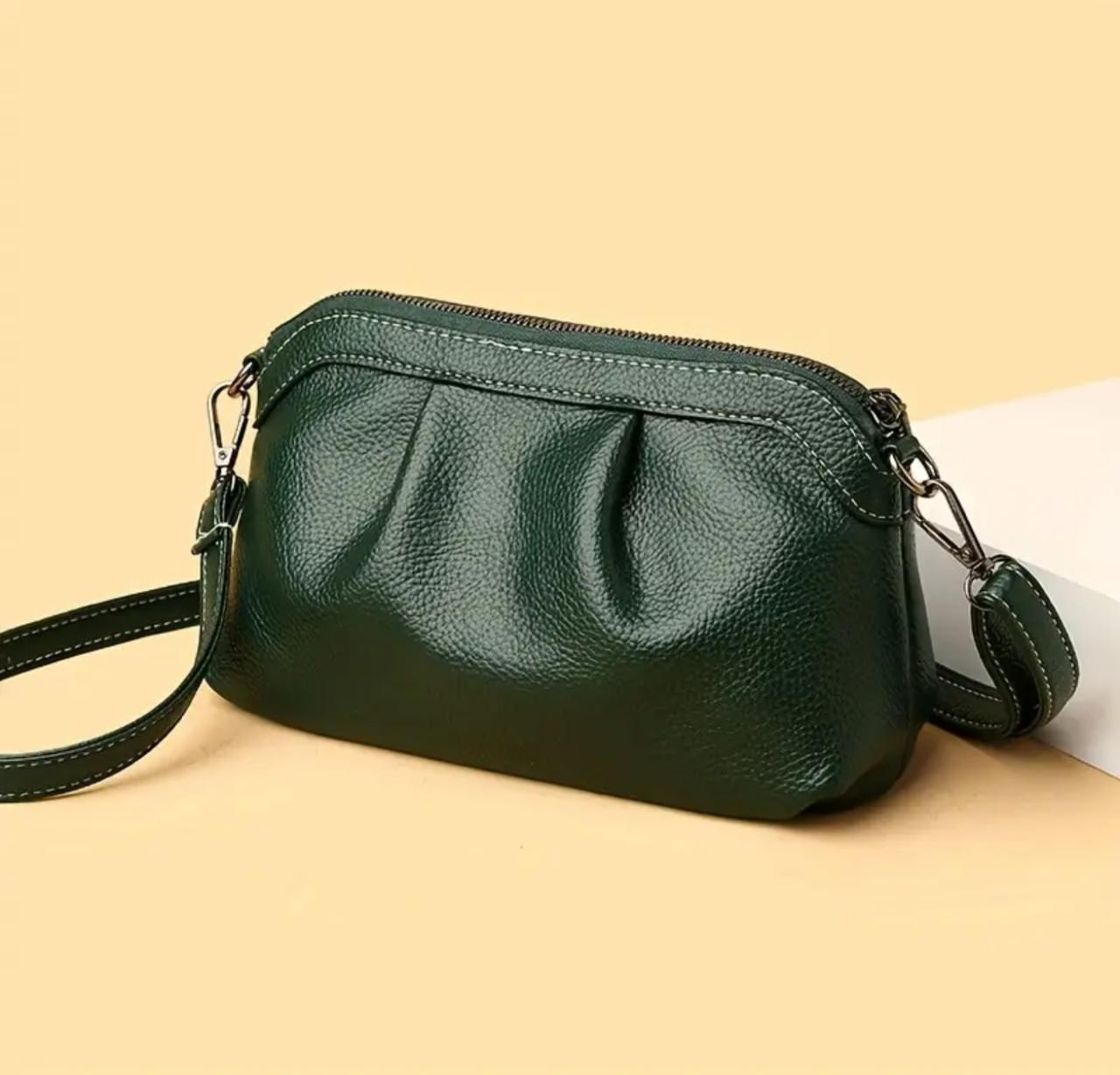 Solid Color Zipper Every Day Purse image 3