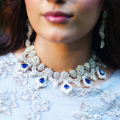 AETHER NEKLACE (Black &amp; Blue) image 3