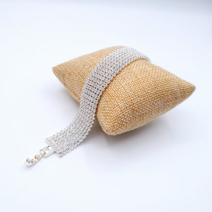 A dazzling bracelet with shimmering stones, designed to captivate and elevate any look image 7