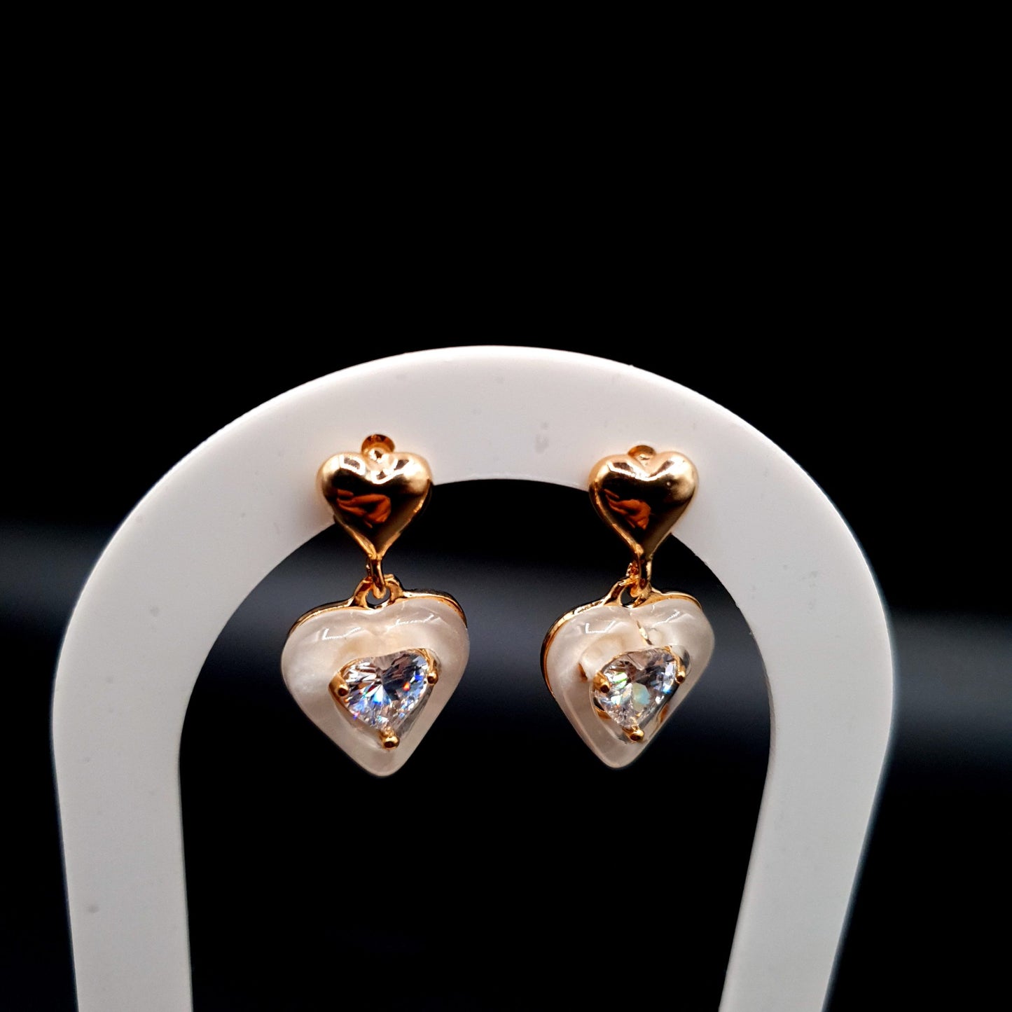 HEART SHAPE -SILVER & GOLDEN image 2