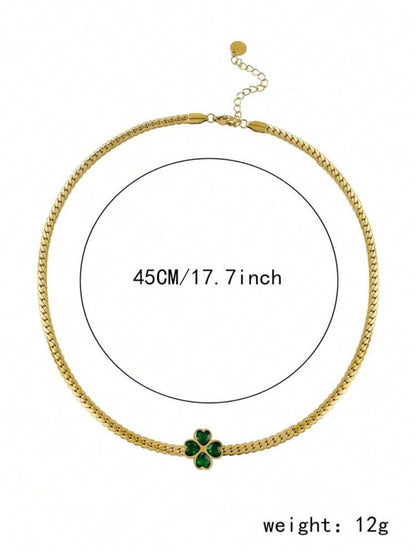 ELEGANT GREEN HEART CUBIC ZIRCONIA SET WITH FLOWER ACCENTS image 7