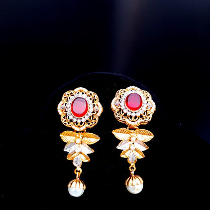 COPPER PLATING VINTAGE EARRING image 8