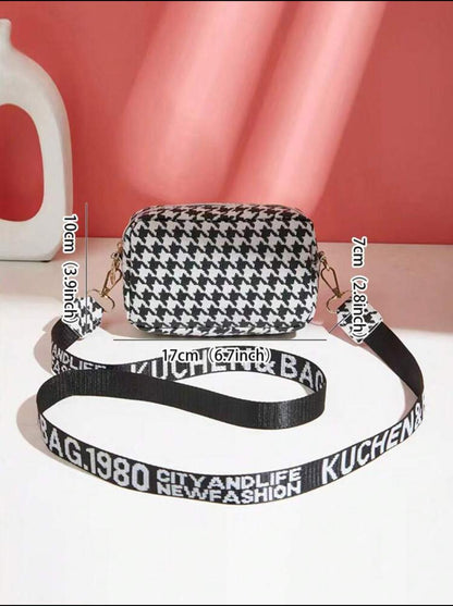 Hand Bags Graphic Square Black and White image 4