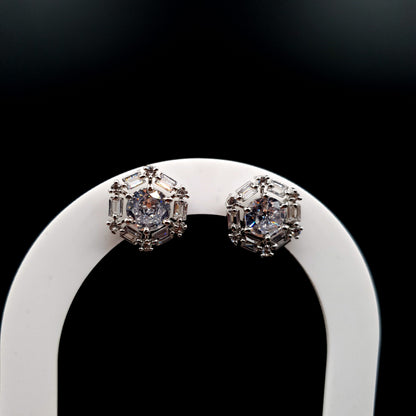 ROUND STYLE- SILVER & A PINK image 6