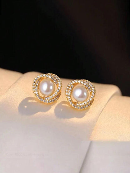 04 PIECE LIGHTWEIGHT LUXURY FAUX PEARL NEKLACE SET image 3