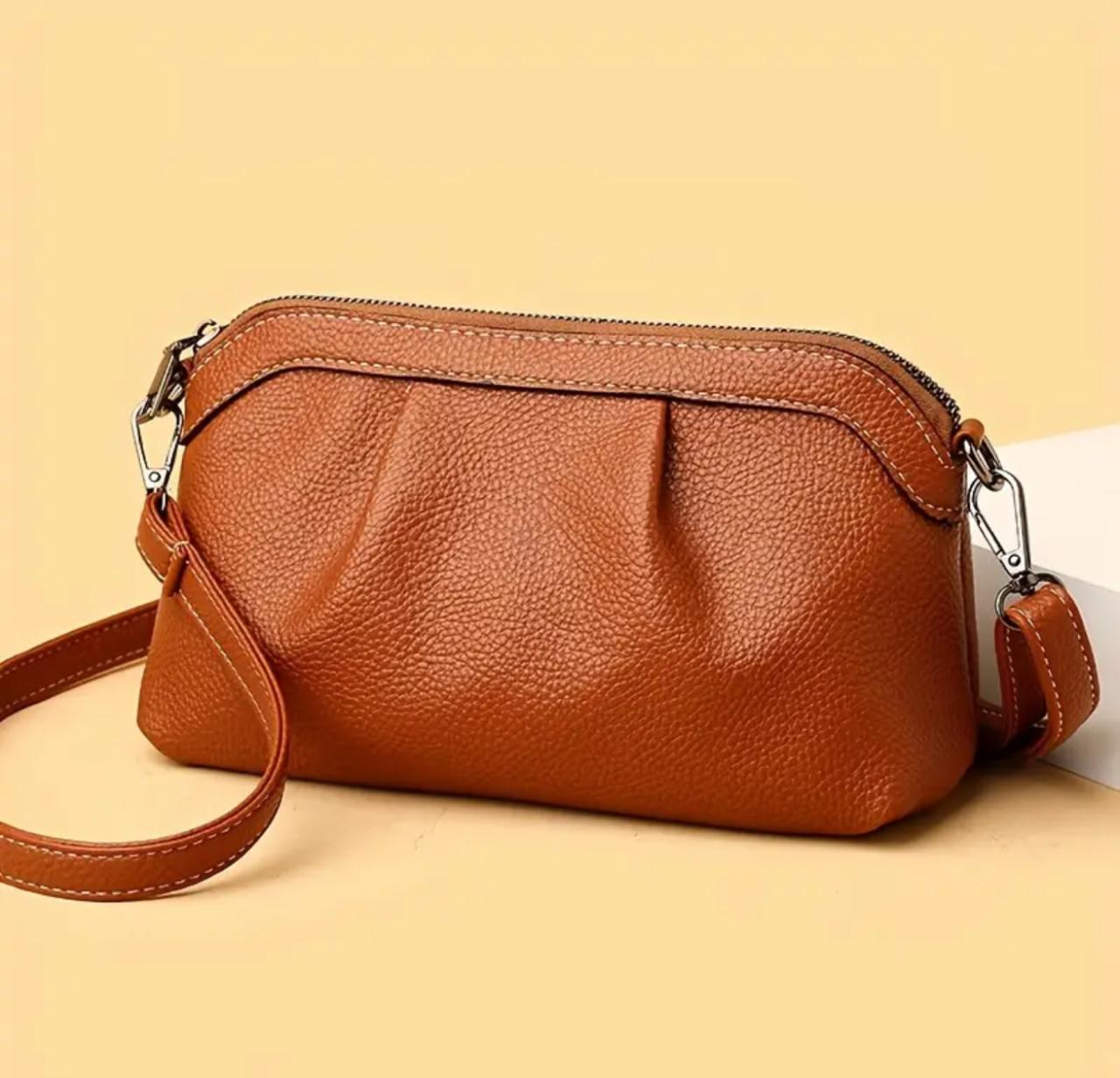 Solid Color Zipper Every Day Purse image 6