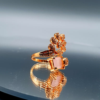 Stylish  Pink Stone (Adjustable) image 3